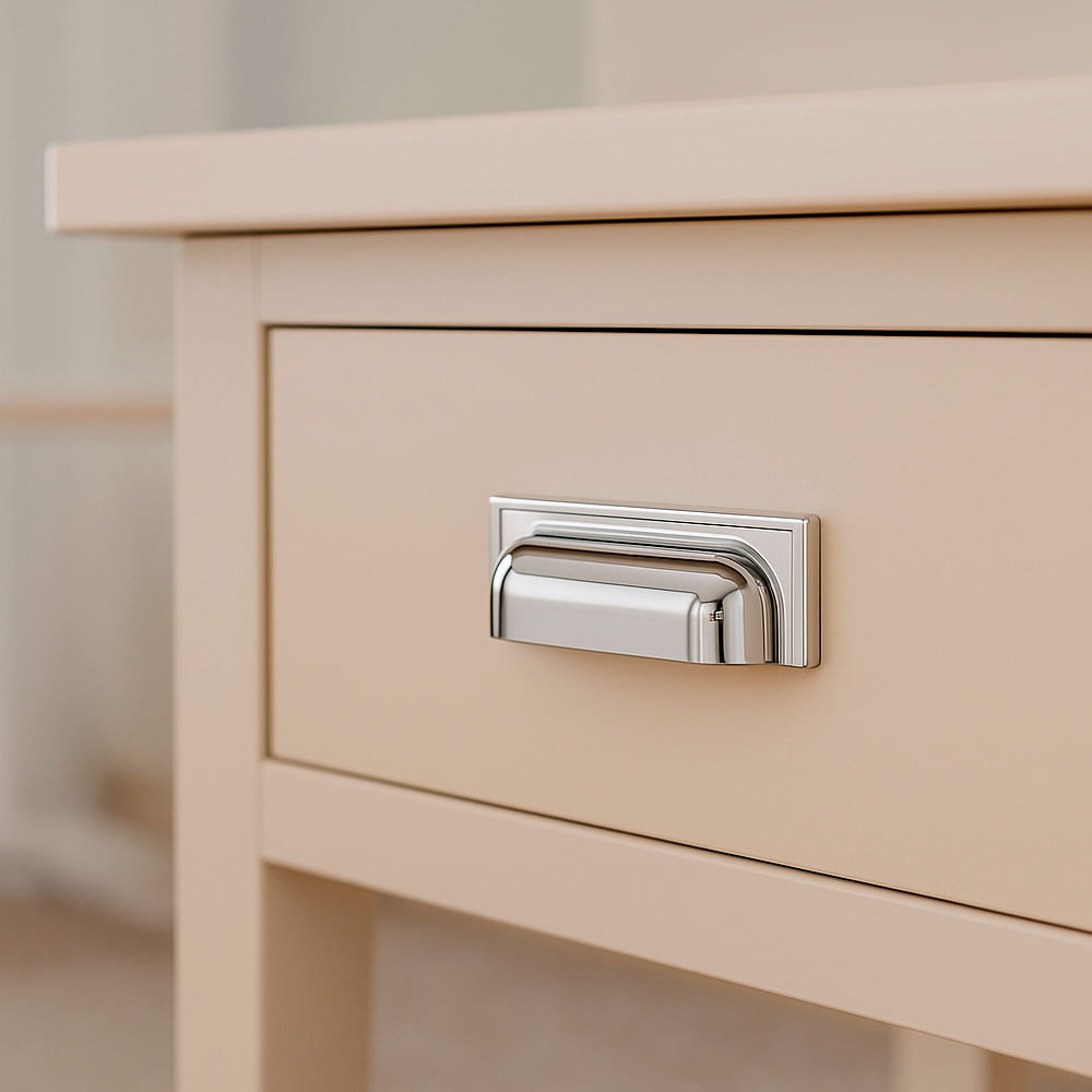 Puxador Plymouth 80mm Cromado Zen 48970_0